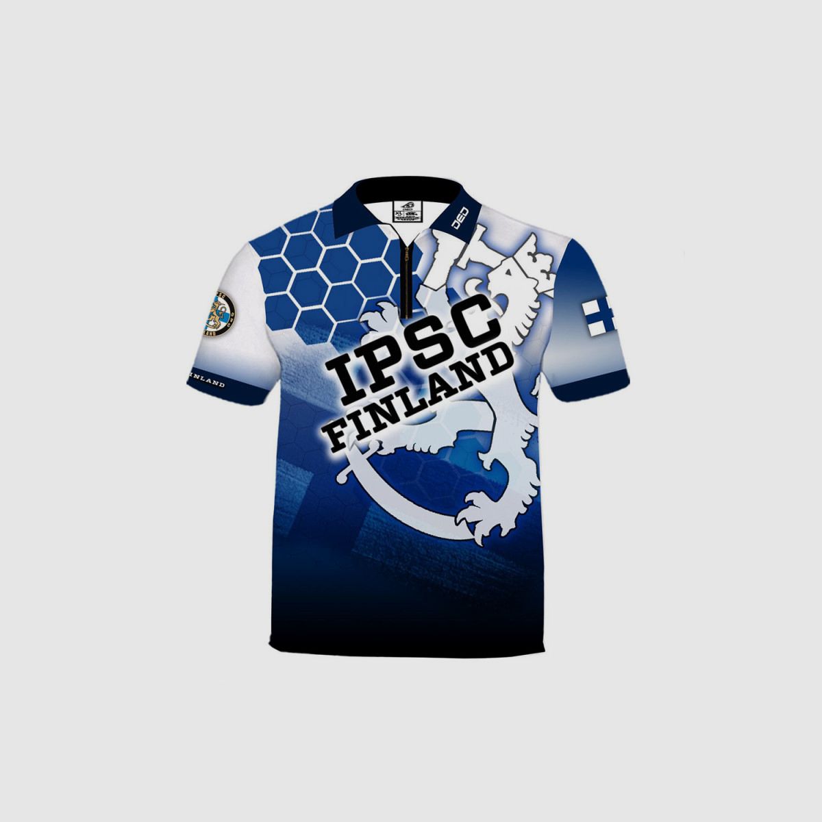 DED Finland IPSC T-Shirt, Größe: 3XL, Benutzerdefinierter Name: Mit Benutzerdefiniertem Namen, Bekleidungsart: Damen, Bild 1 von 3