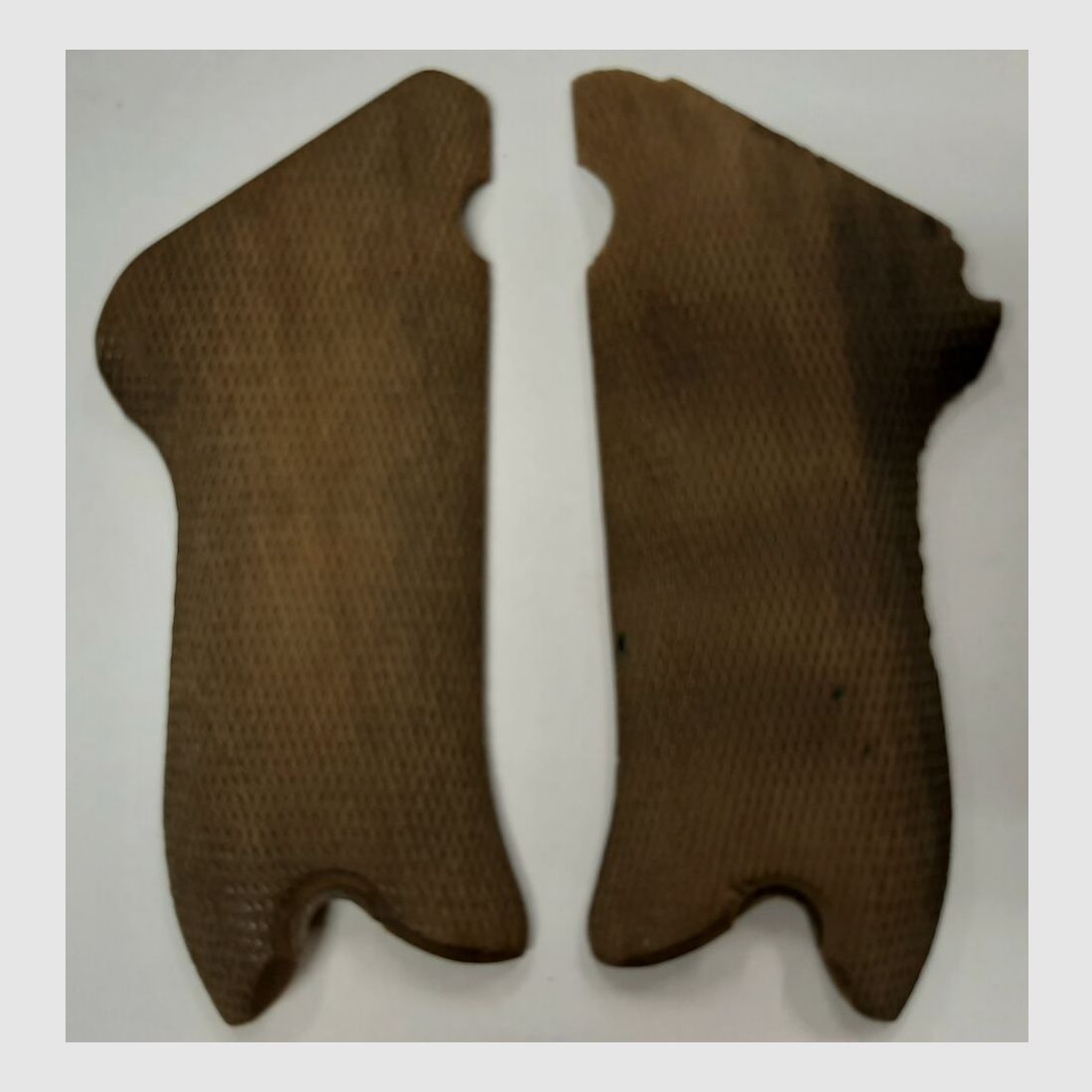 Unbekannt Griffschalen Luger 08, P08 Holz Links und Rechts
