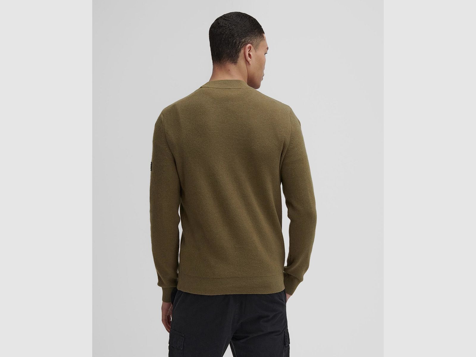 BARBOUR MAGLIONE GIROCOLLO CRAWLEY, immagine 2 di 4