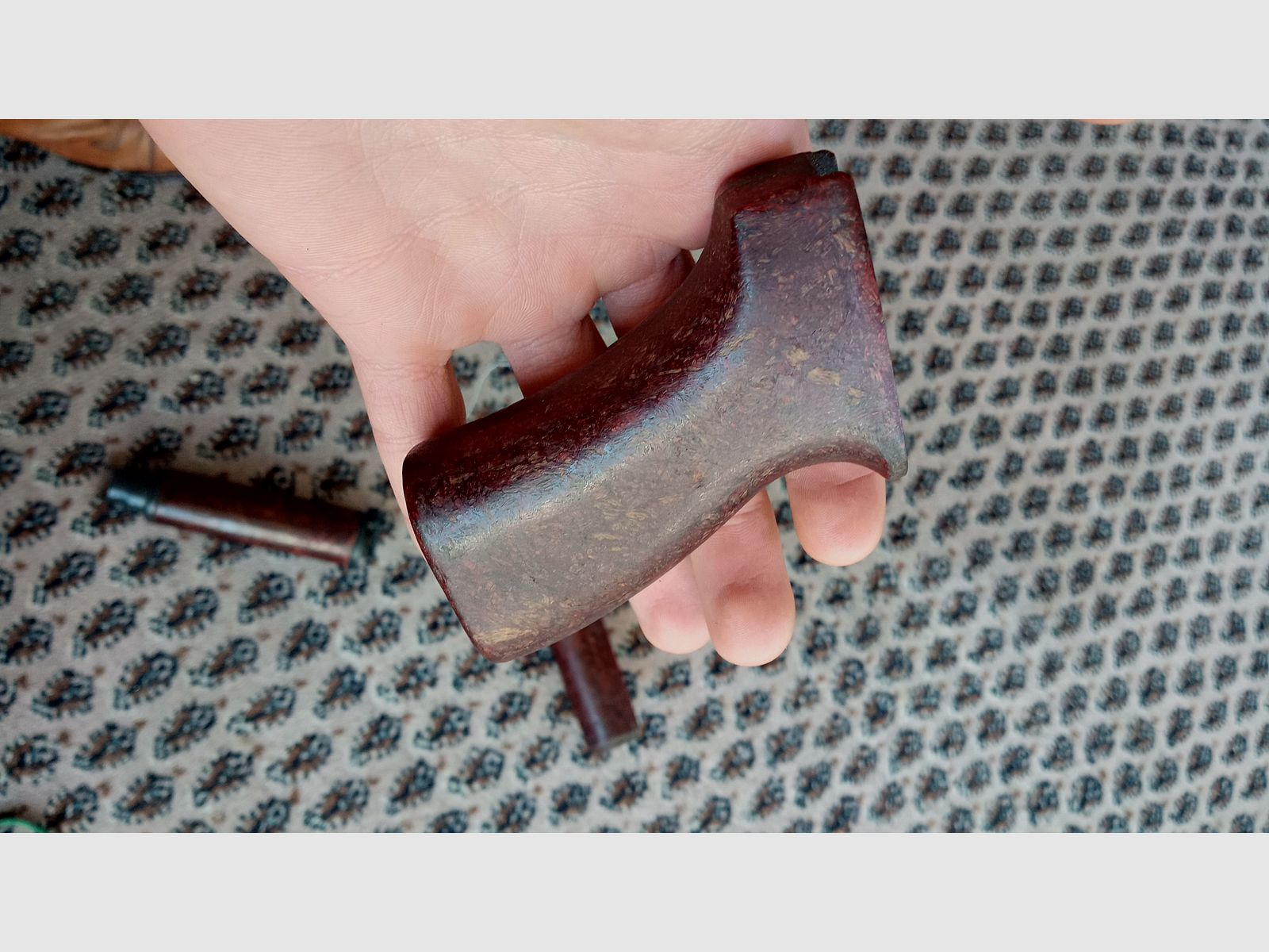 Original VZ.58 "Beaver Barf" Bakelit Handschutz und Griff / auch geeignet für CSA Sporter / Set #1