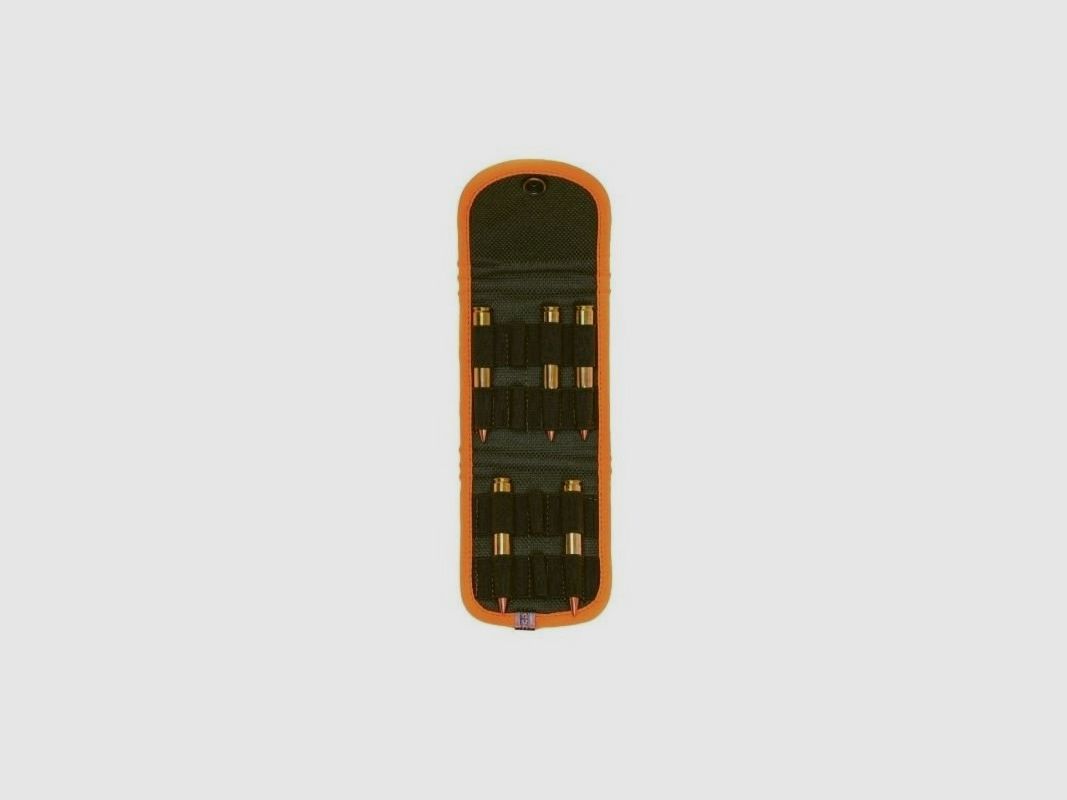 Giberna für Gewehr German grün und orange 7 Zellen