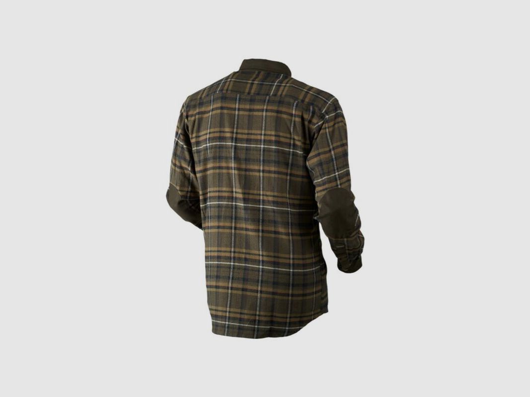 Härkila Pajala Hemd Willow green Check