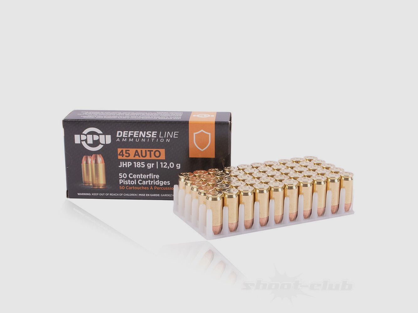 PPU - First Partizan JHP 12g / 185grs