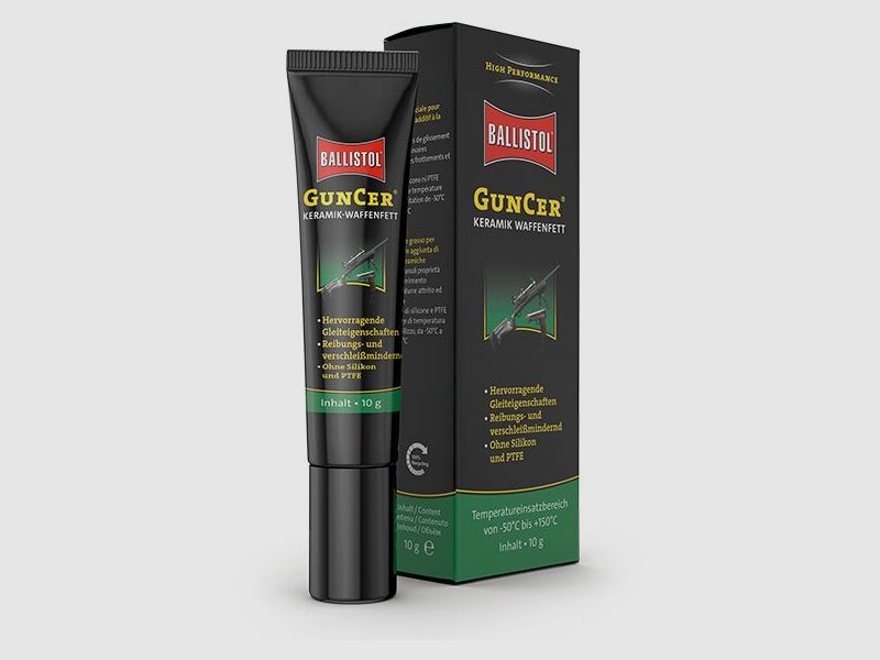 GunCer Waffenfett 10g Tube