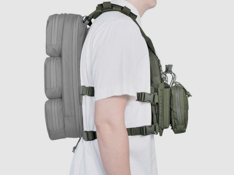 TASMANIAN TIGER Gürtel Modular Chest Rig 4xM4 olive