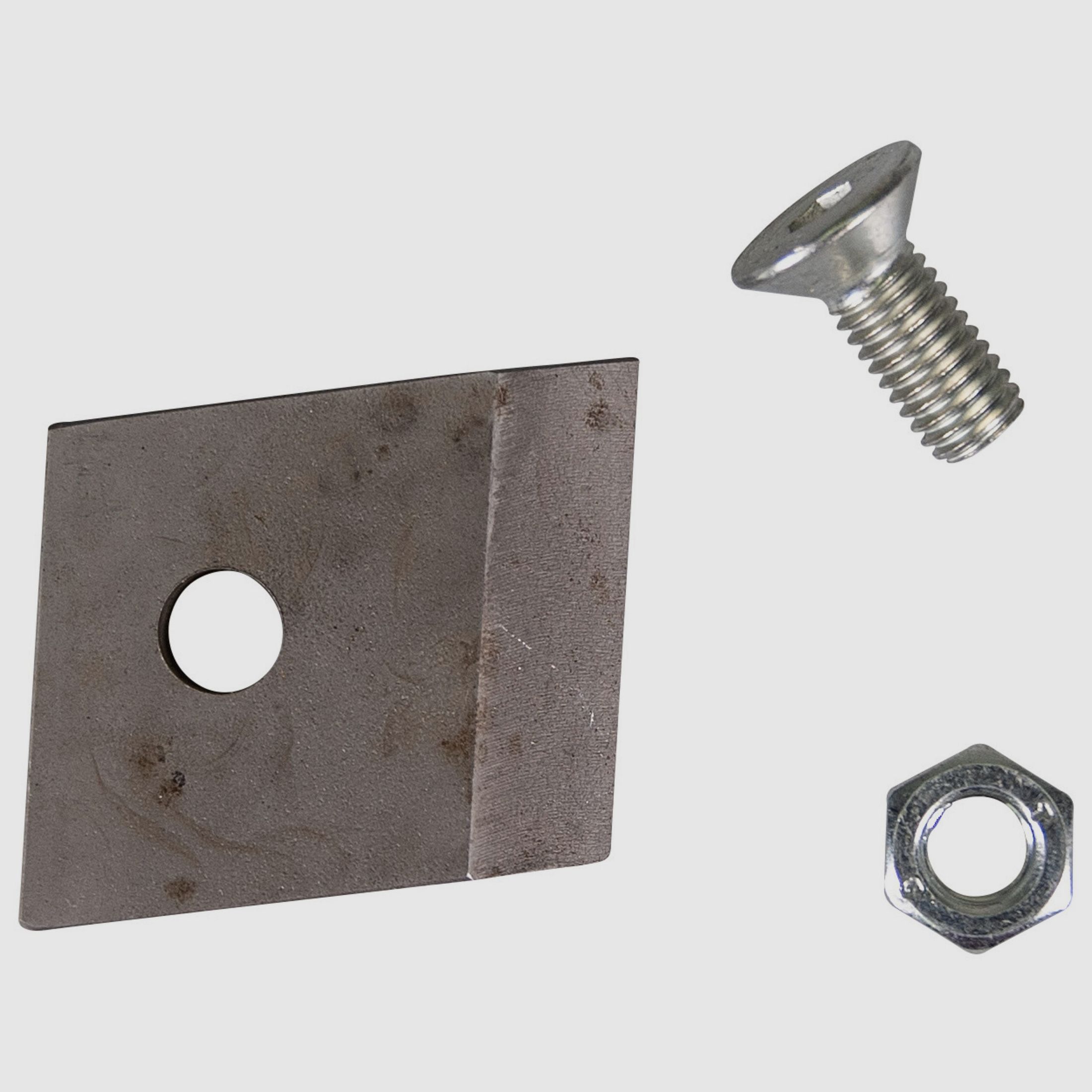 Replacement knife made of carbide for 100 mm drill