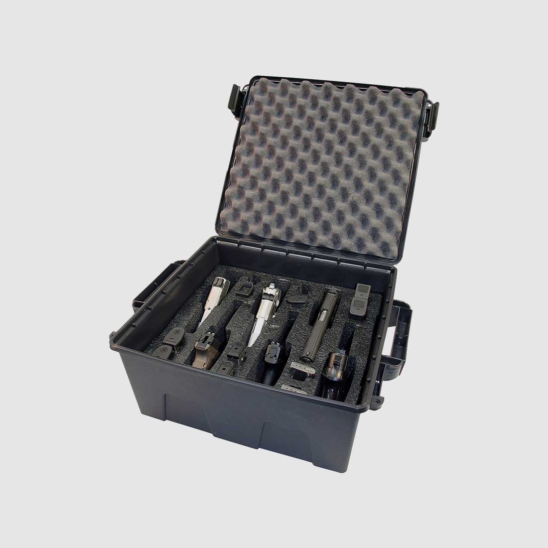 MTM caisse de transport pour pistolets TPC6 gris foncé, image 2 sur 2