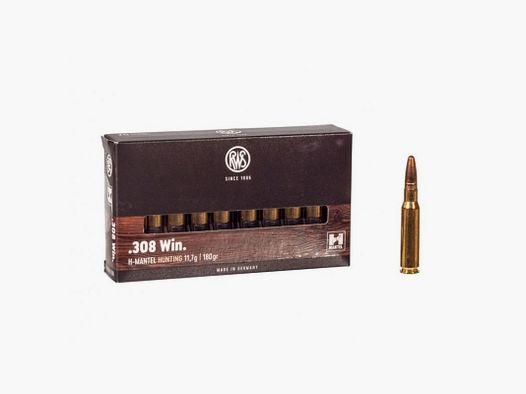 RWS CARTUCHOS .308 Win 180 gr