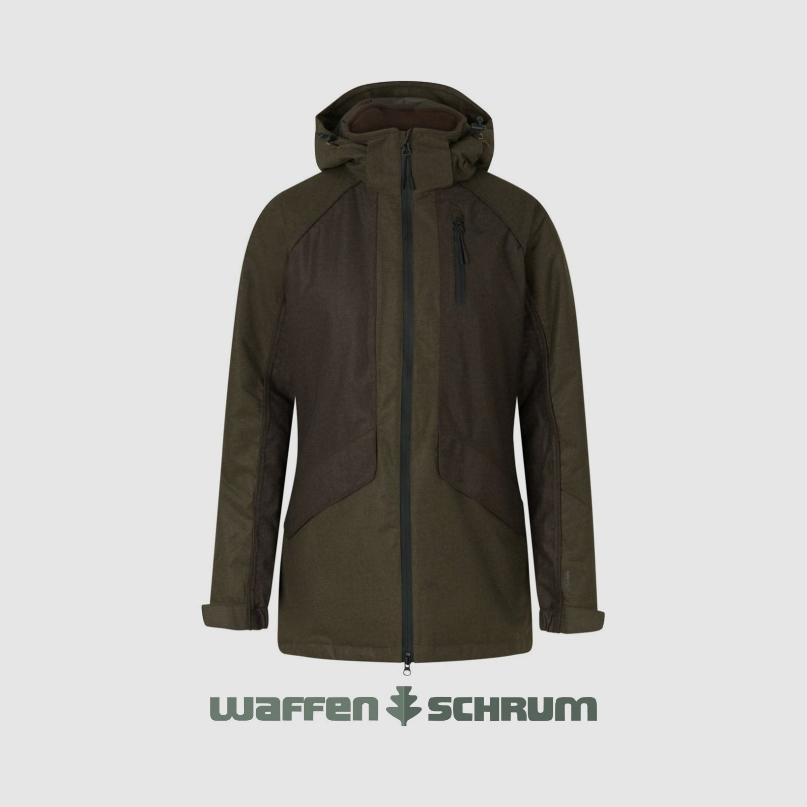 Seeland Jacke Avail Aya Insulated Pine Green/ Demitasse brown