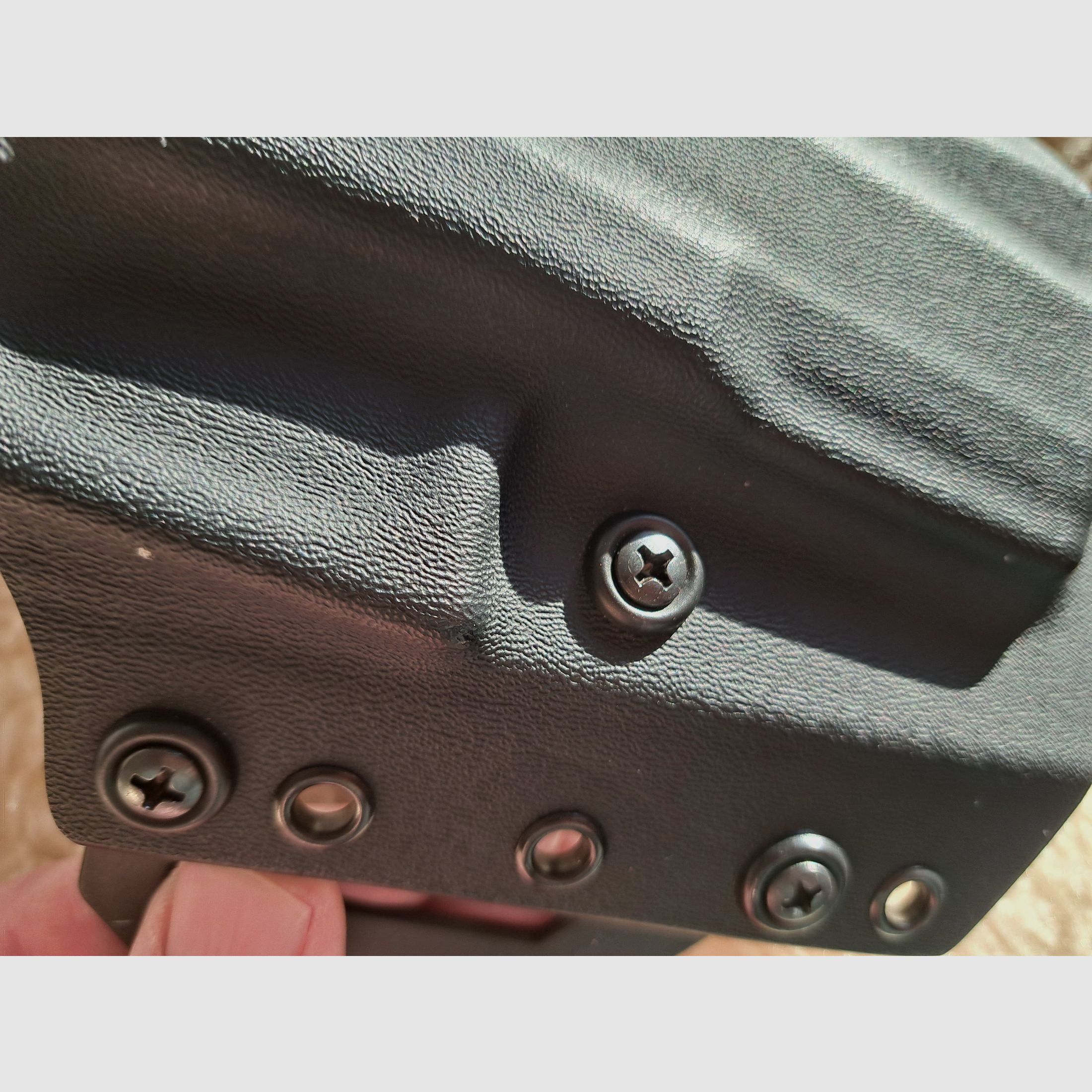 Kydex OWB Holster Glock 17 gebraucht Made in Swiss, Bild 4 von 5