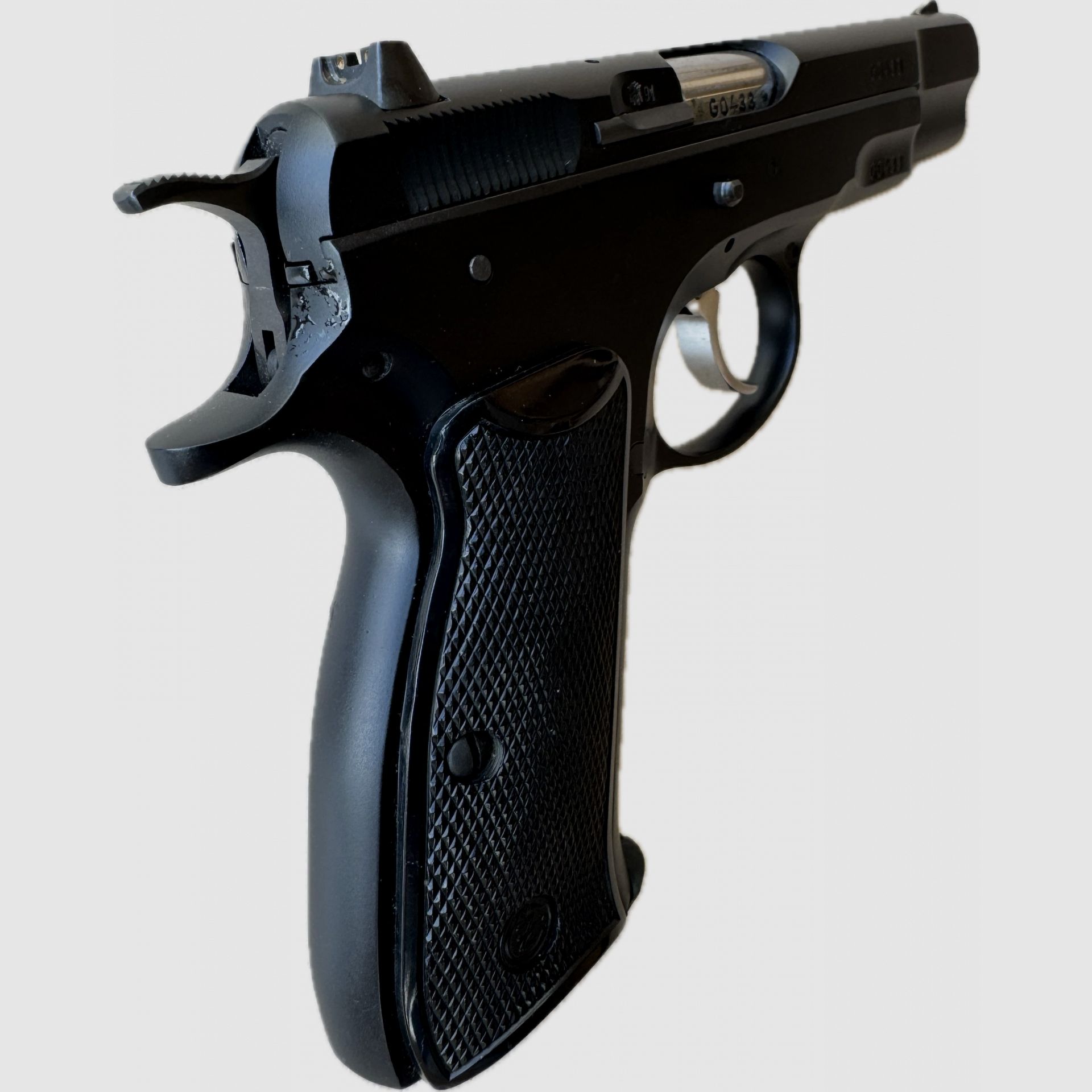 Pistole Brünner (Česká zbrojovka) M75 – Kaliber 9 mm Luger