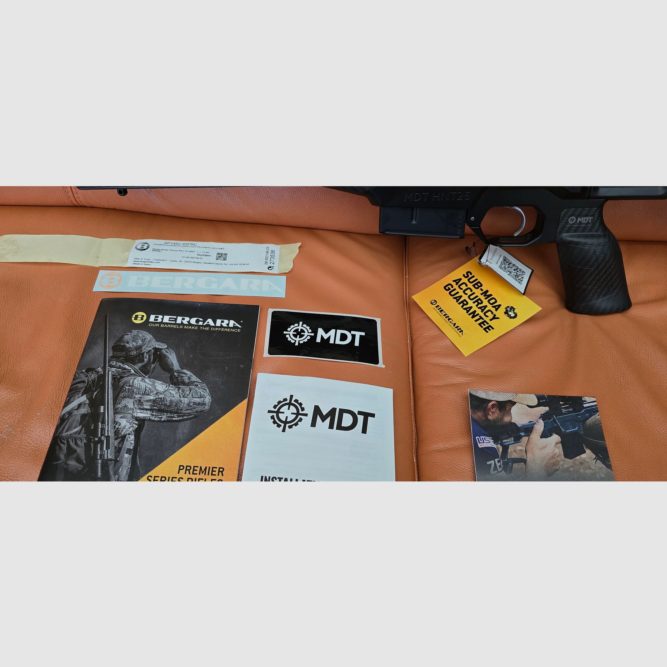 Bergara Premier Elevate Kaliber 6,5 PRC, EAW Picatinny Schiene