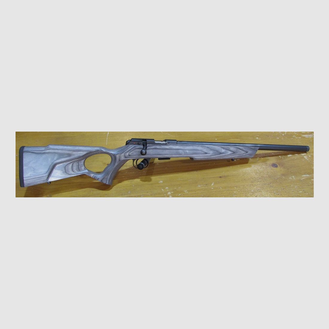 Carabine CZ 457 spike camp Thumbole grise canon varmint 51cm cal 22Lr, image 1 sur 7