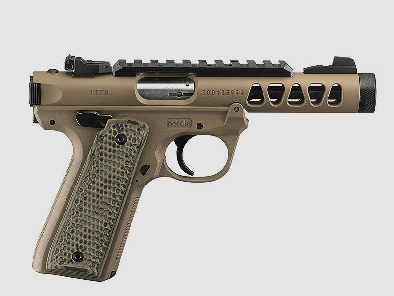 RUGER Mark IV 22/45 Lite FDE 4,4"