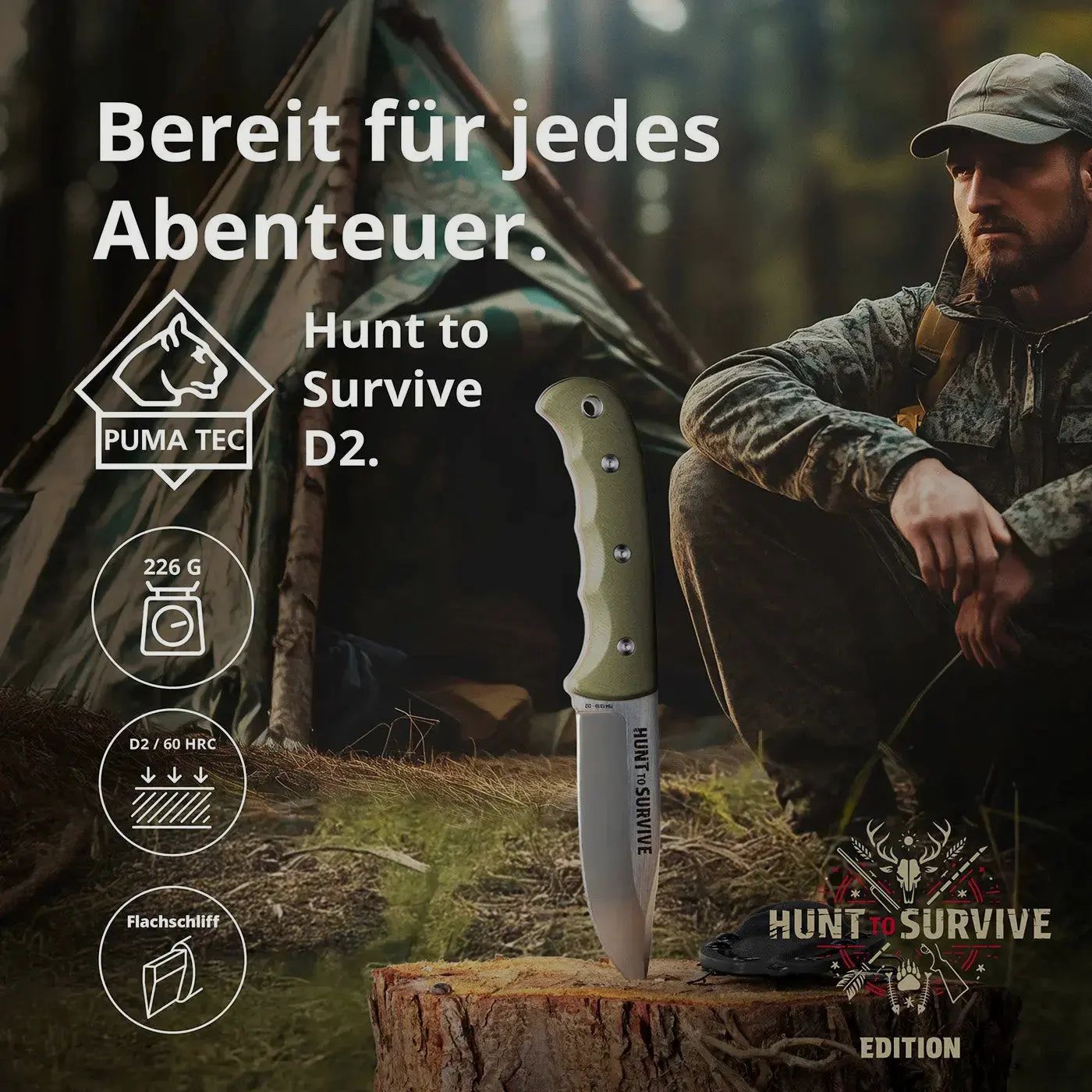 PUMA TEC "HUNT to SURVIVE" Édition, D2