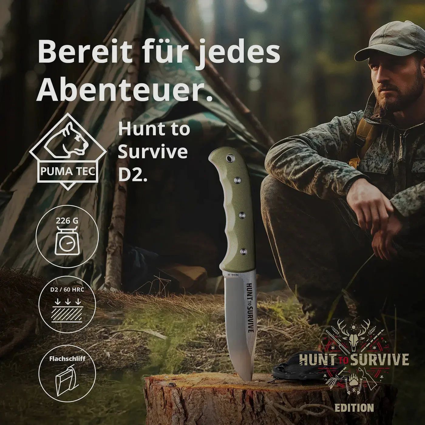 PUMA TEC "HUNT to SURVIVE" Editie, D2