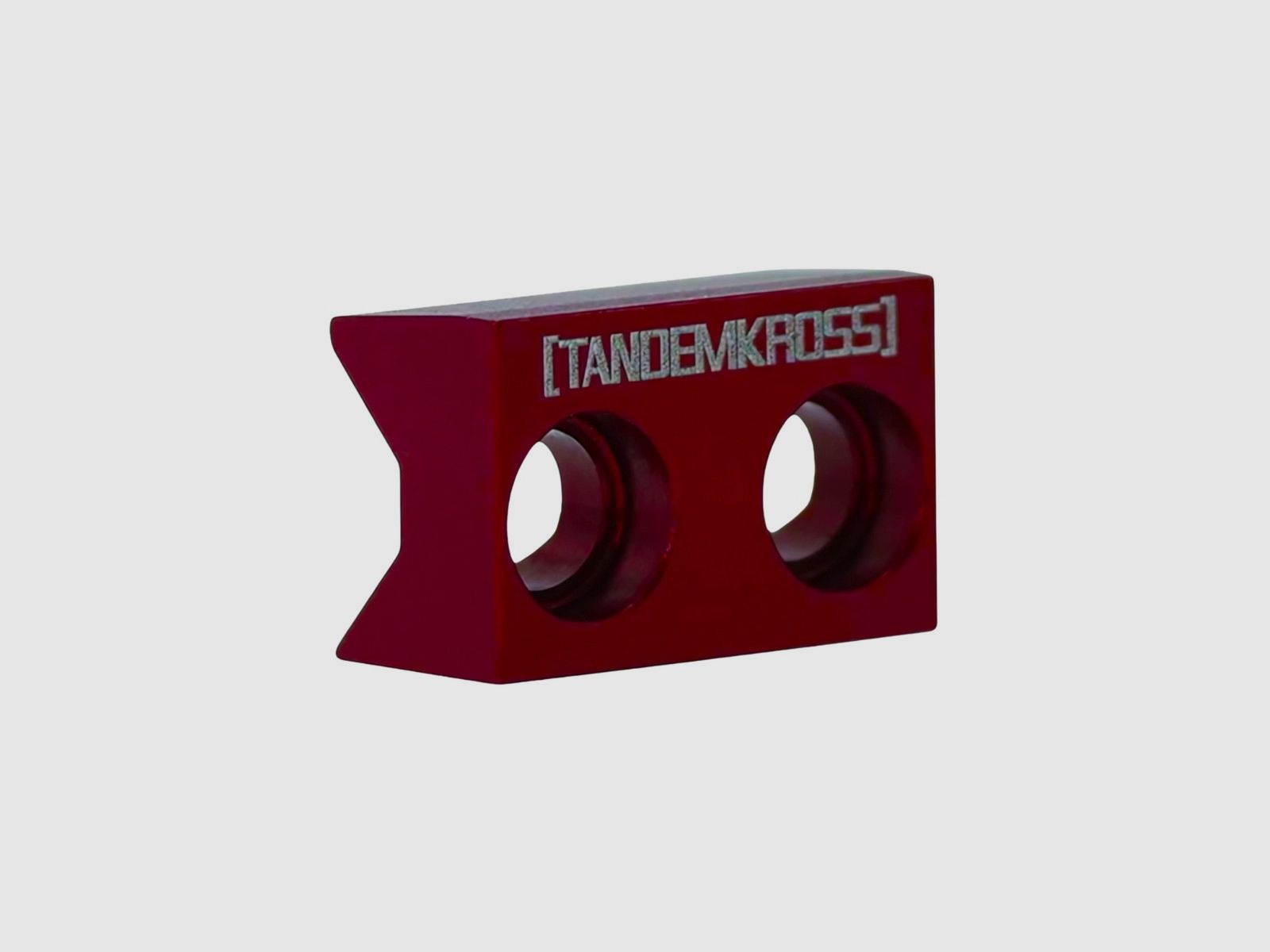 Tandemkross – Bloque de montaje del cañón - V-Block - Ruger 10/22 - Rojo - TK18N0449RED1, imagen 1 de 3