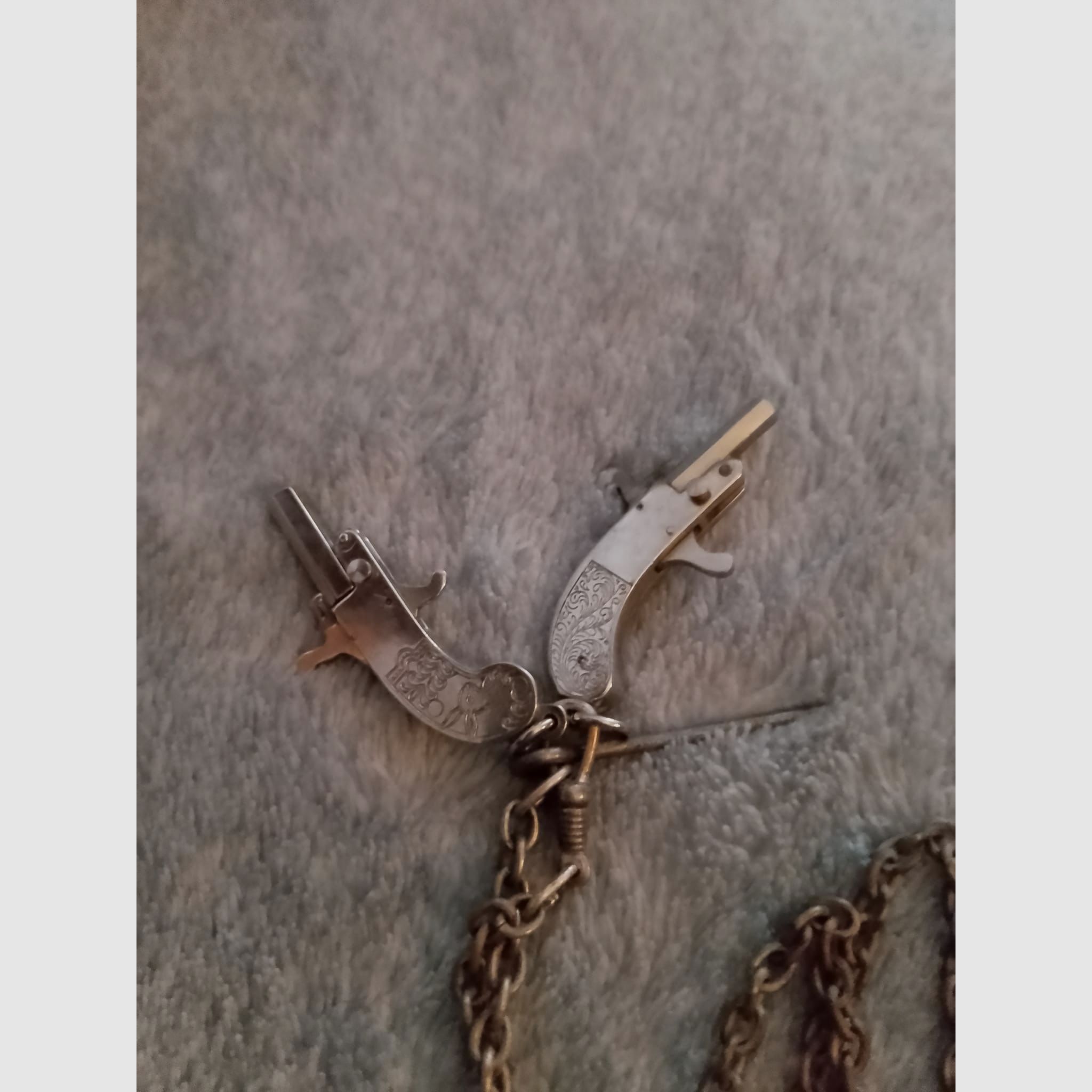 German Maus Pistol Breloque 2mm