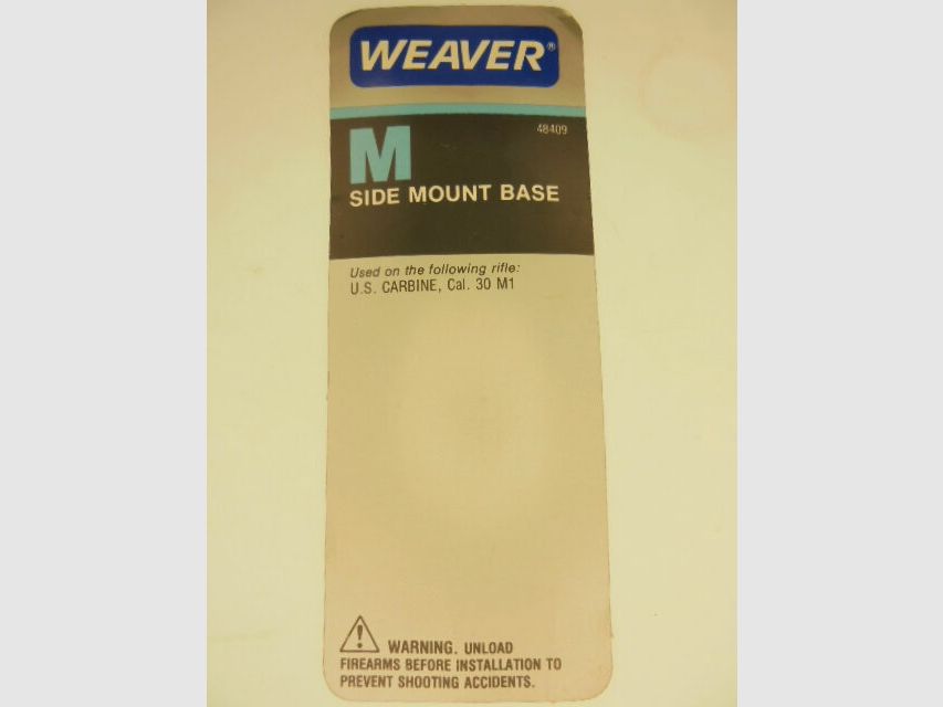 EMBASE WEAVER N°M US CARBINE M1, immagine 5 di 7