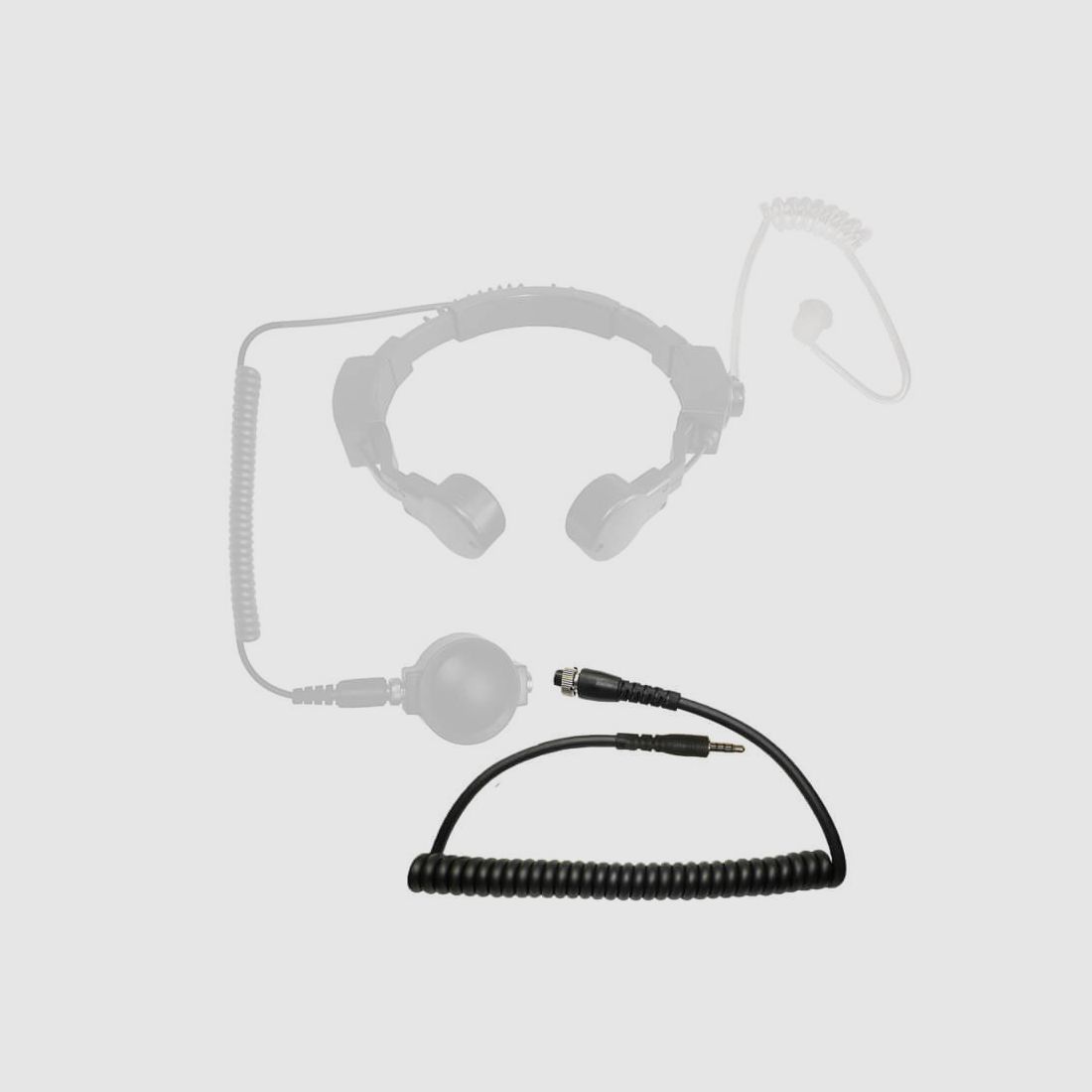 Code Red Kabel MRC Abwärtsleitung für modulare taktische Helme — Motorola 2 Pins, Bild 2 von 6
