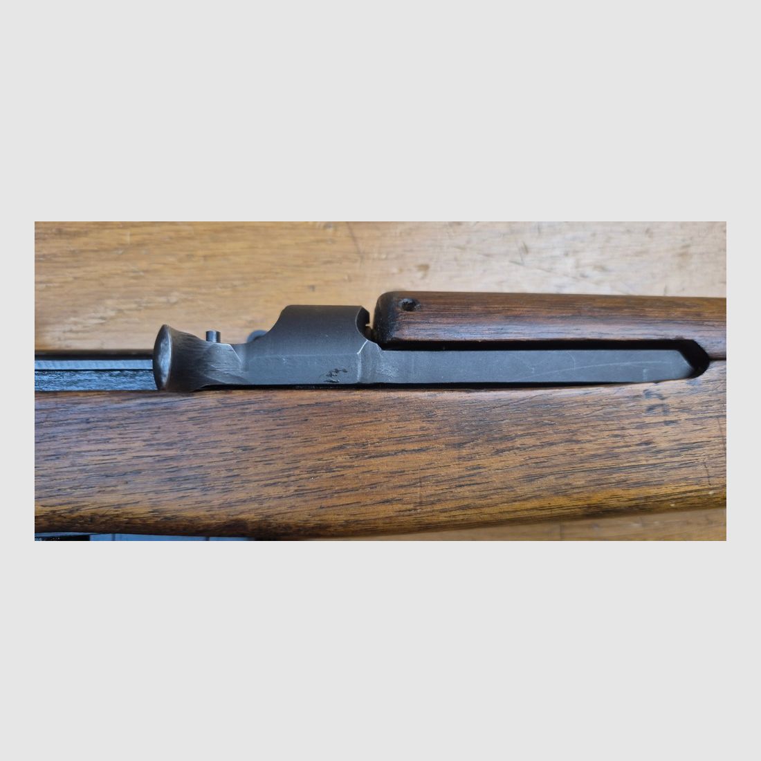 Rifle USM2 muy raro – La versión automática (select-fire) del USM1 – Fabricación INLAND de 1945 – Calibre original .30 M1 (7,62×33) – Arma tipo T4/M2 no derivada de una USM1 transformada – Excelente estado – TBE++ – Material de guerra categoría A2 – SOLO EXPORTACIÓN, imagen 9 de 41
