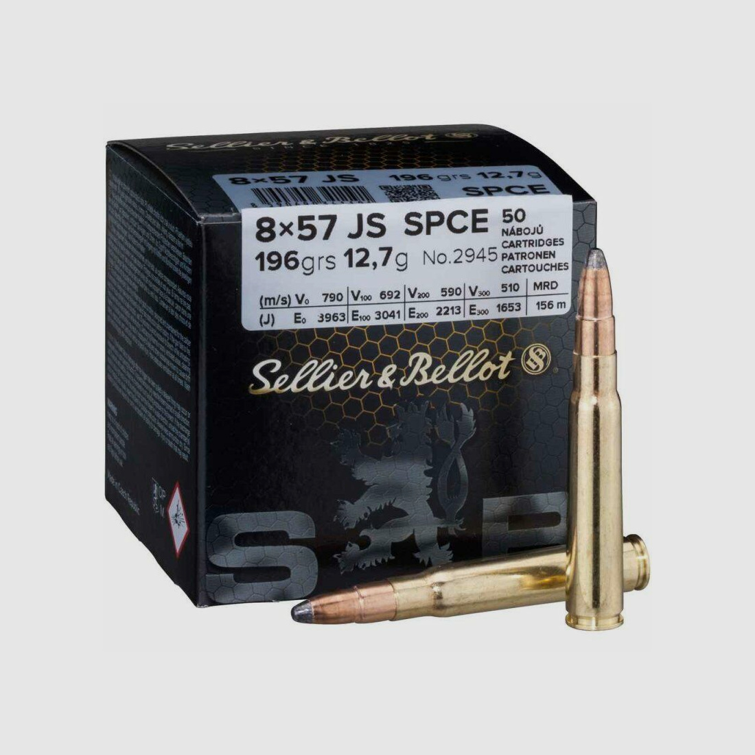 Sellier & Bellot SPCE 196gr - 50pz