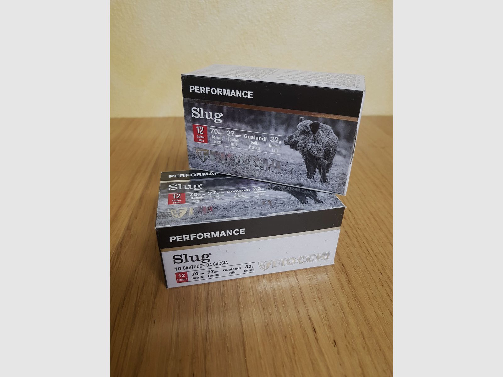 FIOCCHI MUNITIONEN A PALLA NOVA SLUG Kal. 12/70