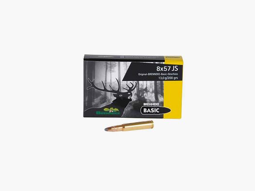 8x57 IS Basic TLM 12.9g/200grs. Brenneke