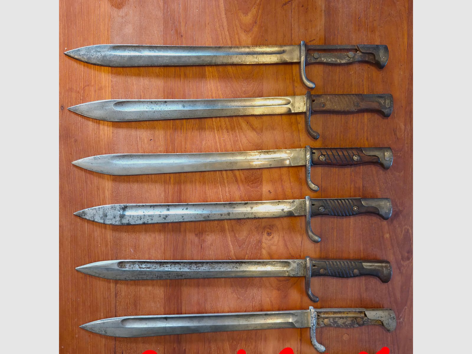 98/05 Bajonette Konvolut Kaiserreich Wk1 Butcher