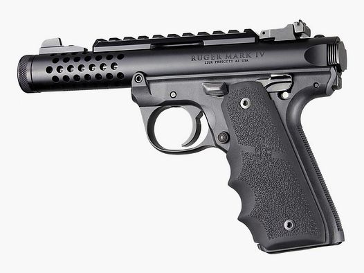Hogue impugnatura in gomma Ruger 22/45 MkIV con scanalature per le dita