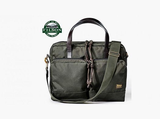 FILSON Borsa dryden briefcase verde 20049878