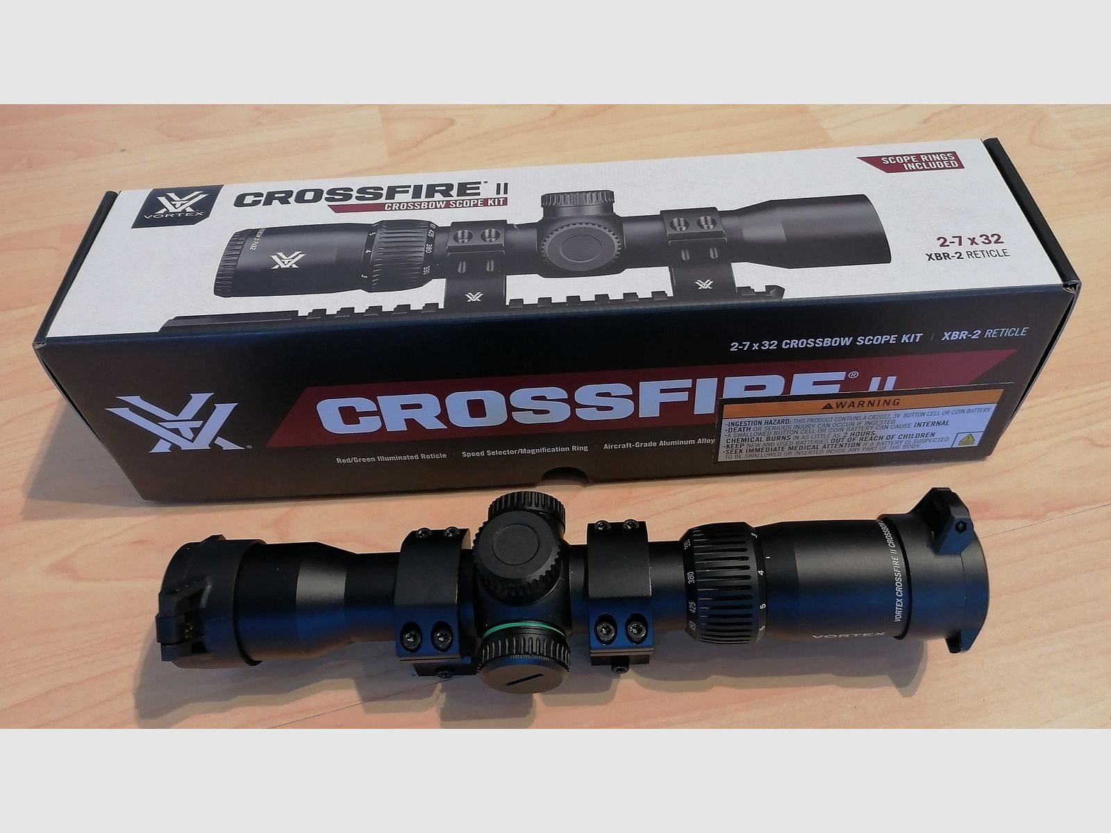 Vortex Crossfire II Crossbow Scope 2-7x32 - Armbrust ZF