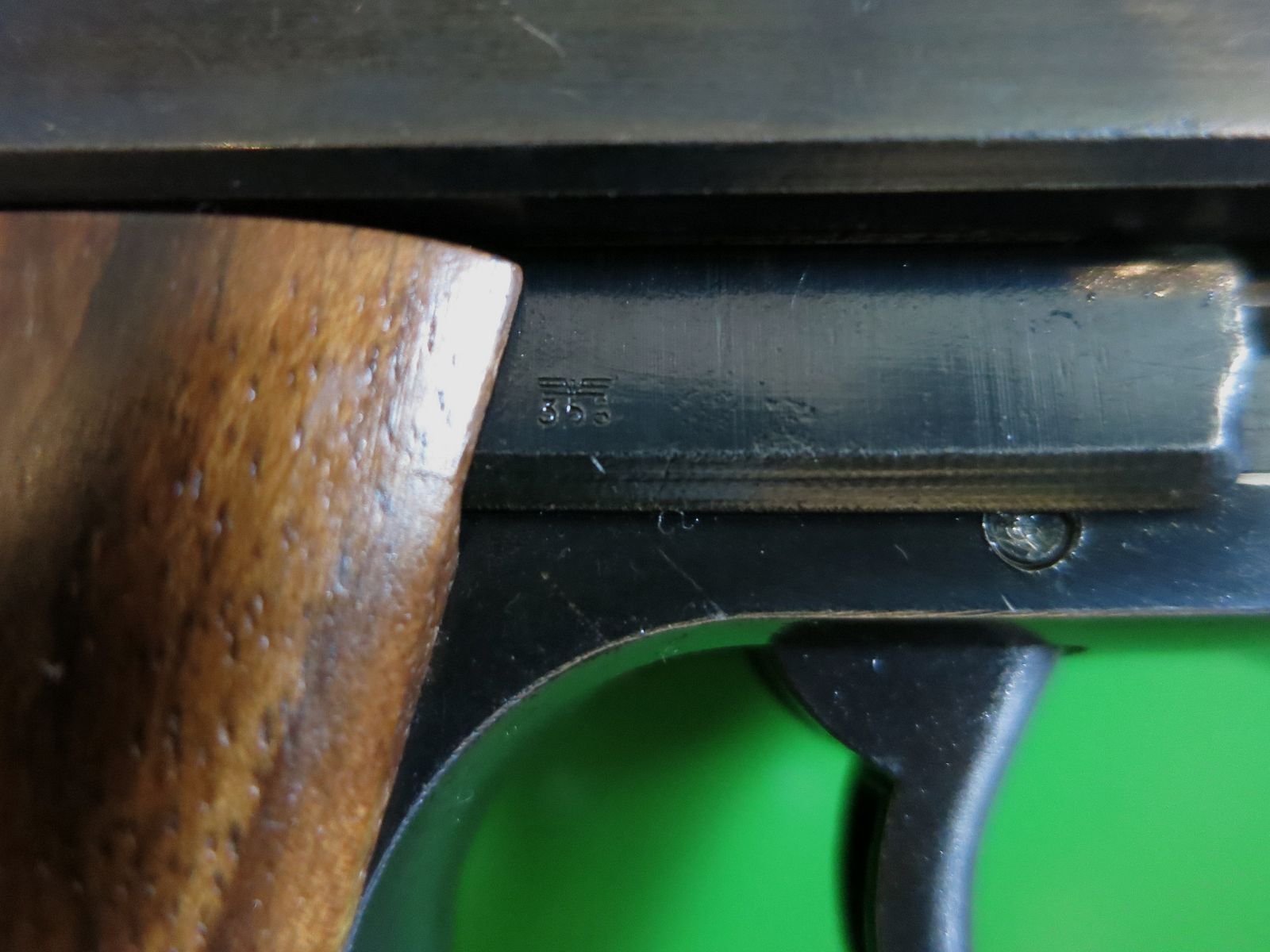 HP Walther P38 (P.38), Wehrmacht ac 42, WaA 359, 9 mm Luger, orig. Walther/Zella-Mehlis      #54-