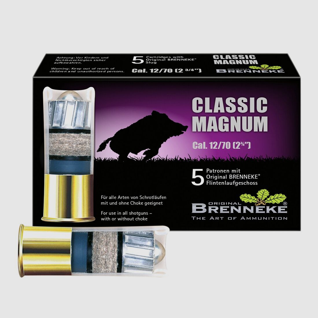 Brenneke 12/70 Classic Magnum 31.5g/490grs.