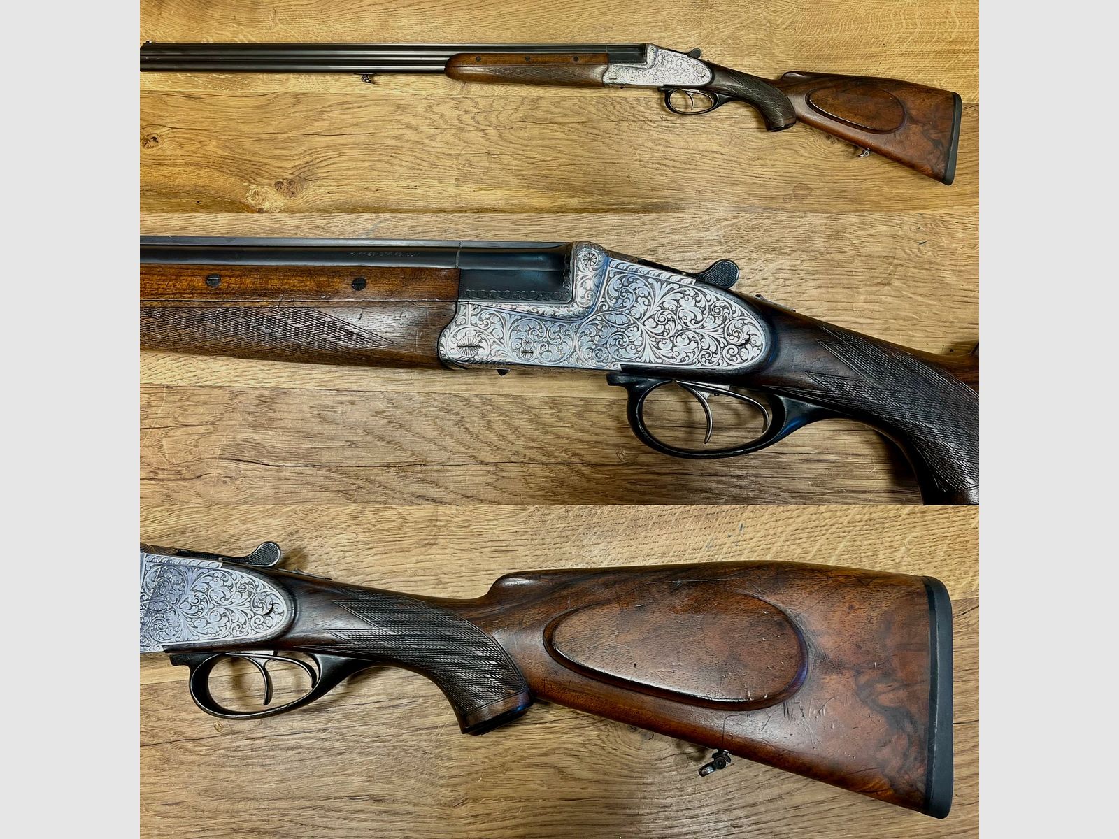 Krieghoff Ulm	 Bockbüchsflinte mit Seitenschlossen und Welchsellauf