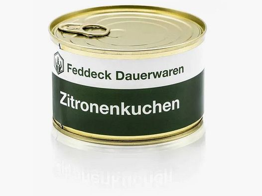Feddeck Dauerwaren Zitronenkuchen Dose 160g