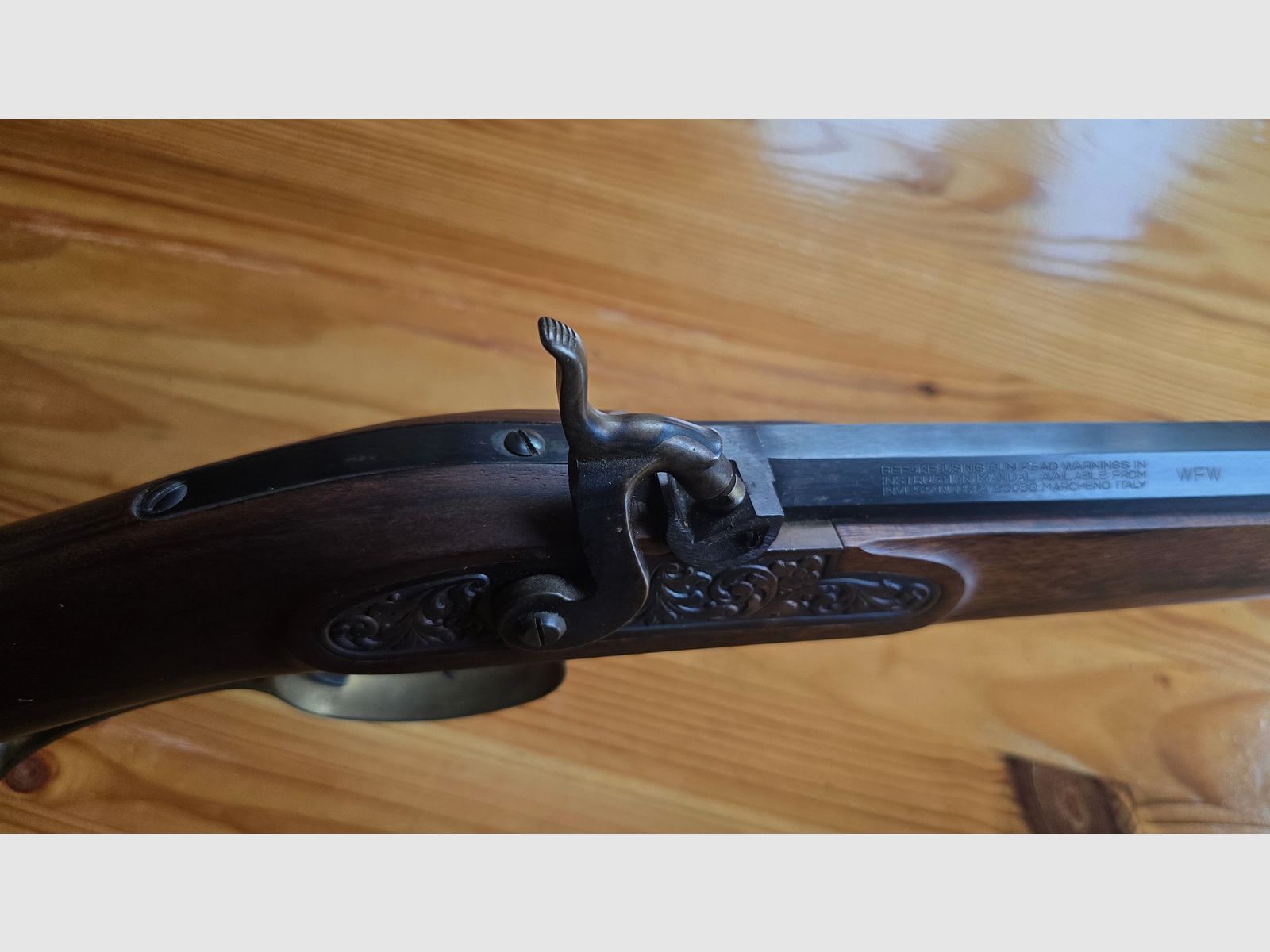 Davide Pedersoli Voorlader Geweer Hawken Doel Cal. 45