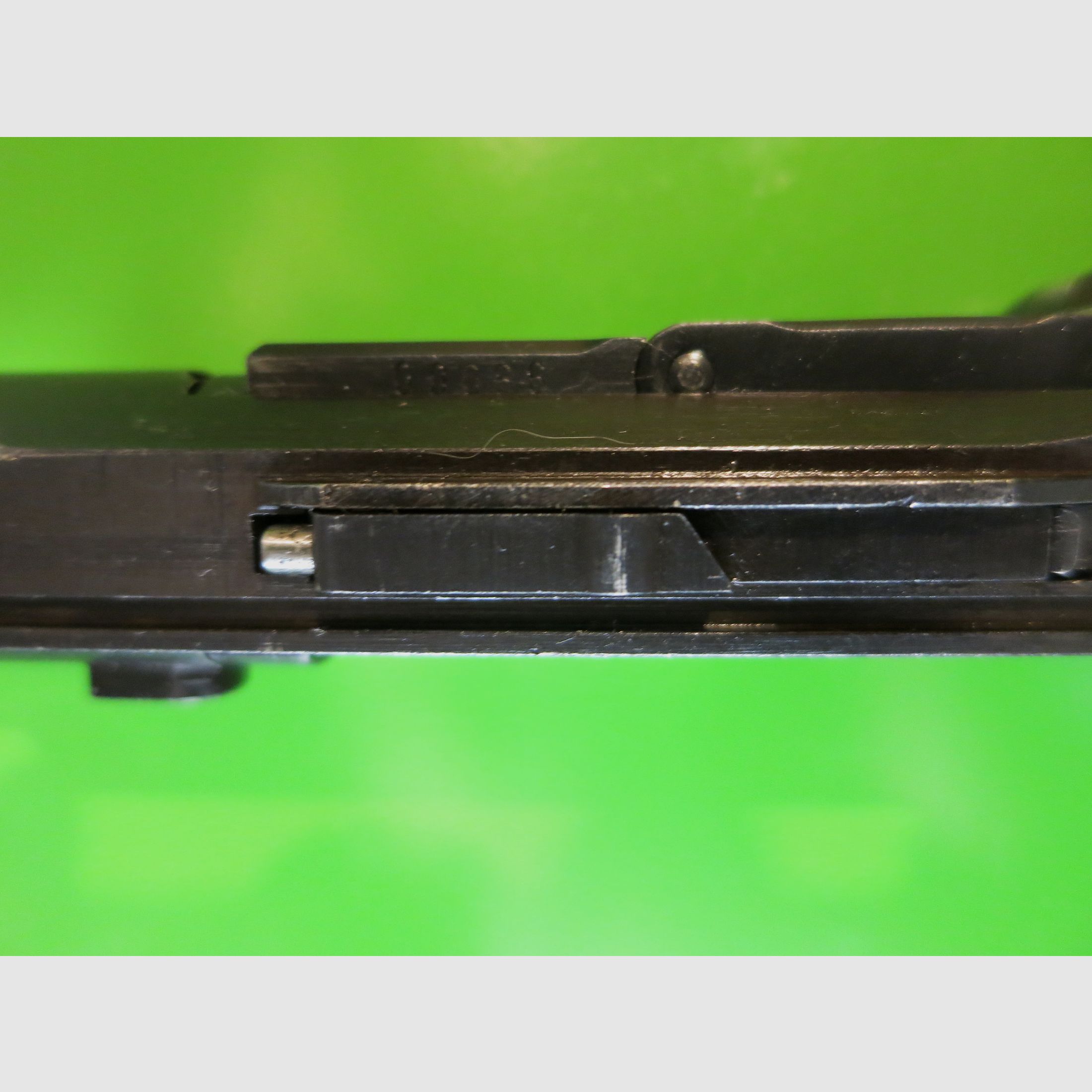 Parabellum-Pistole, Luger Pistole 08, Kaliber 22lr, ERMA-Wechselsystem im original 08-Lauf     #55-