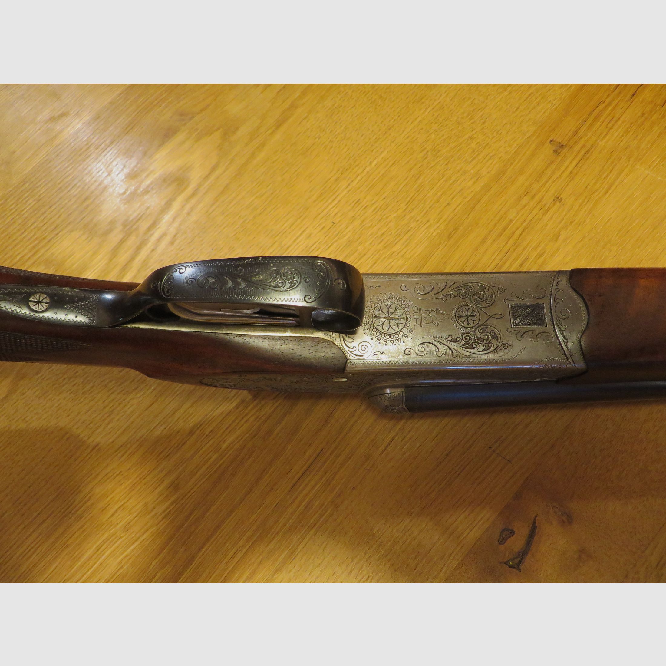 Escopeta doble Merkel 12/70