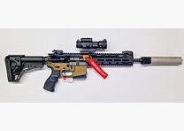 NUOVO & OVP - Haenel CR223 Duotone - .223Rem. - 10,5" (Cacciatore&WHE) - B&T Rotex-V - Vortex Strikfire II