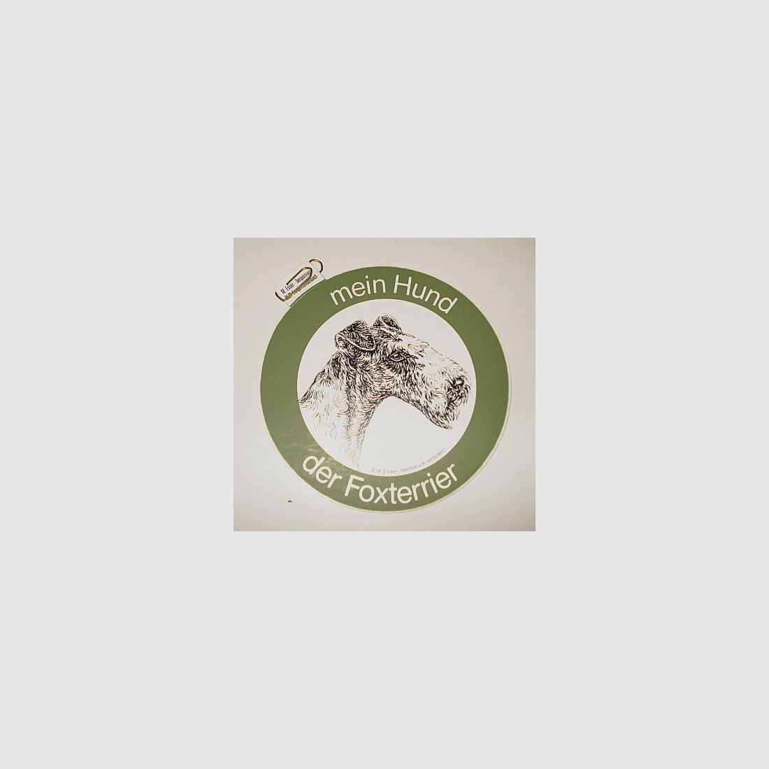 Fritzmann sticker Fox Terrier