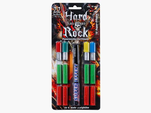 Umarex 4.1578 Hard Rock Las Vegas 22 Feuerwerksgeschosse 15mm Pyro