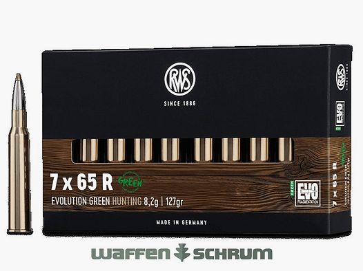 RWS Evo Green 8.2g - 127gr 7x65R