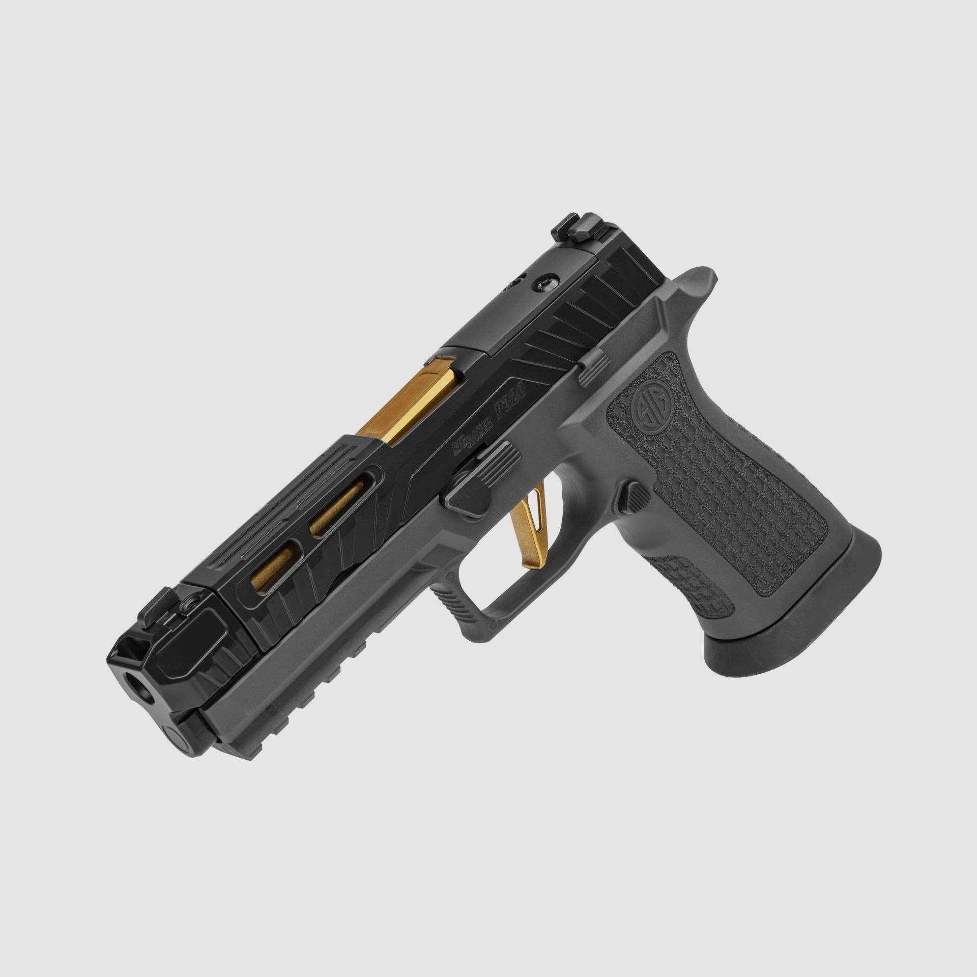 Sig Sauer P320 Spectre Comp. Schwarz/Gold 9mm Luger - Selbstladepistole