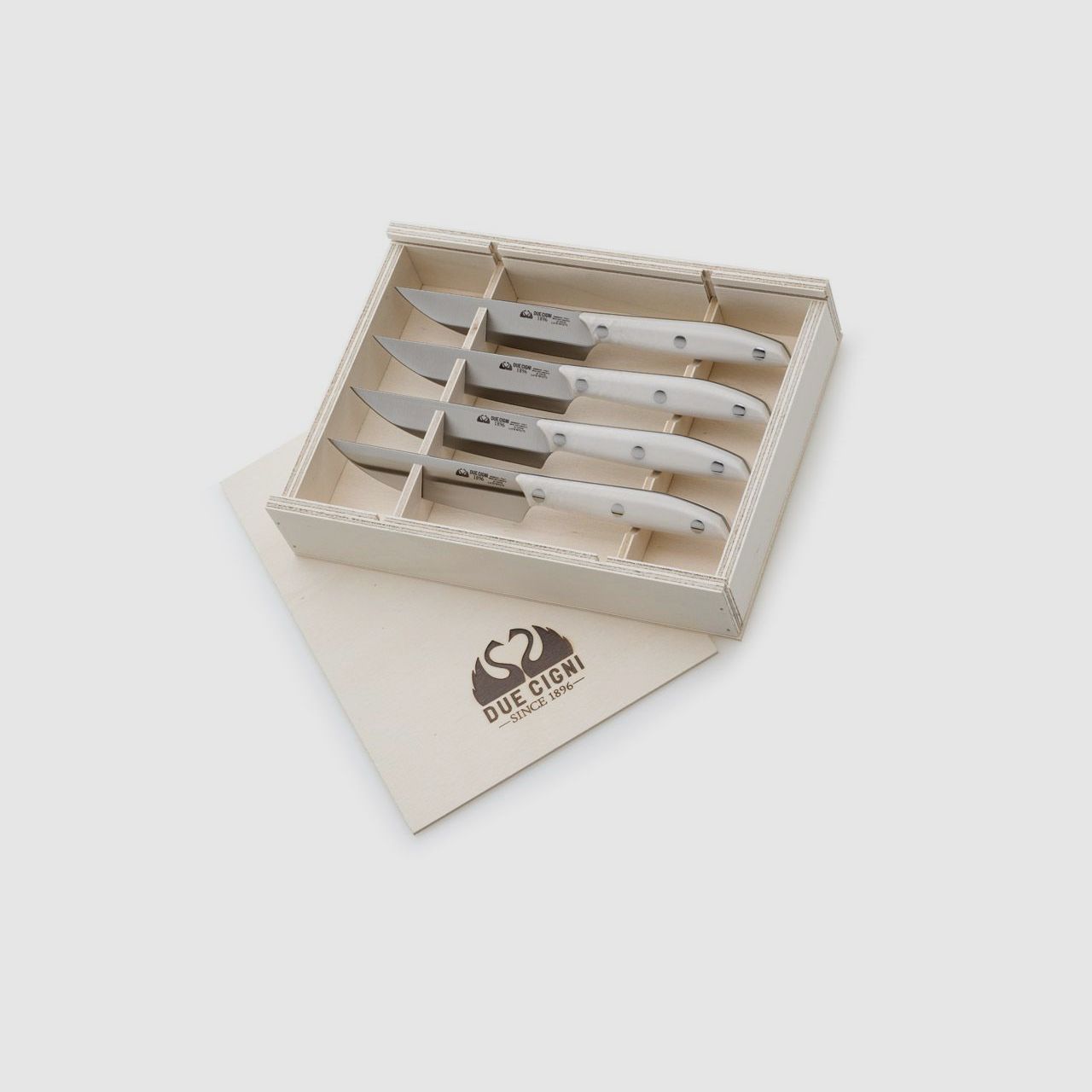 Messer 1896 Steakmesser Set POM Wei II