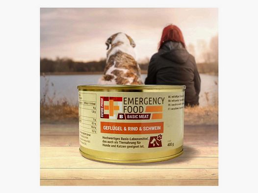 EF Emergency Food EF Emergency Food Basics Meat Geflügel Rind Schwein