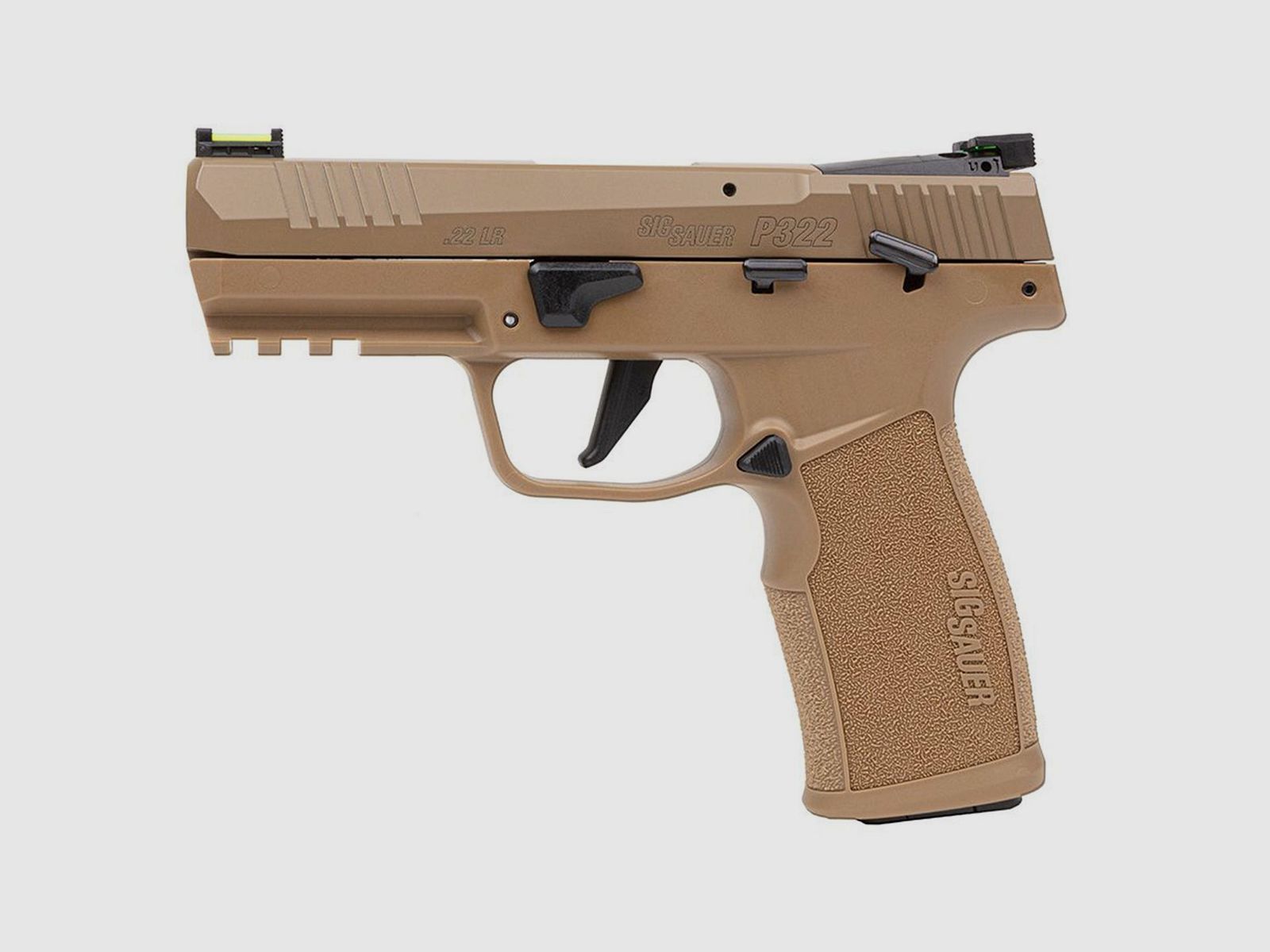 Sig Sauer P322 coyote TAC PAC .22lr, image 1 sur 4