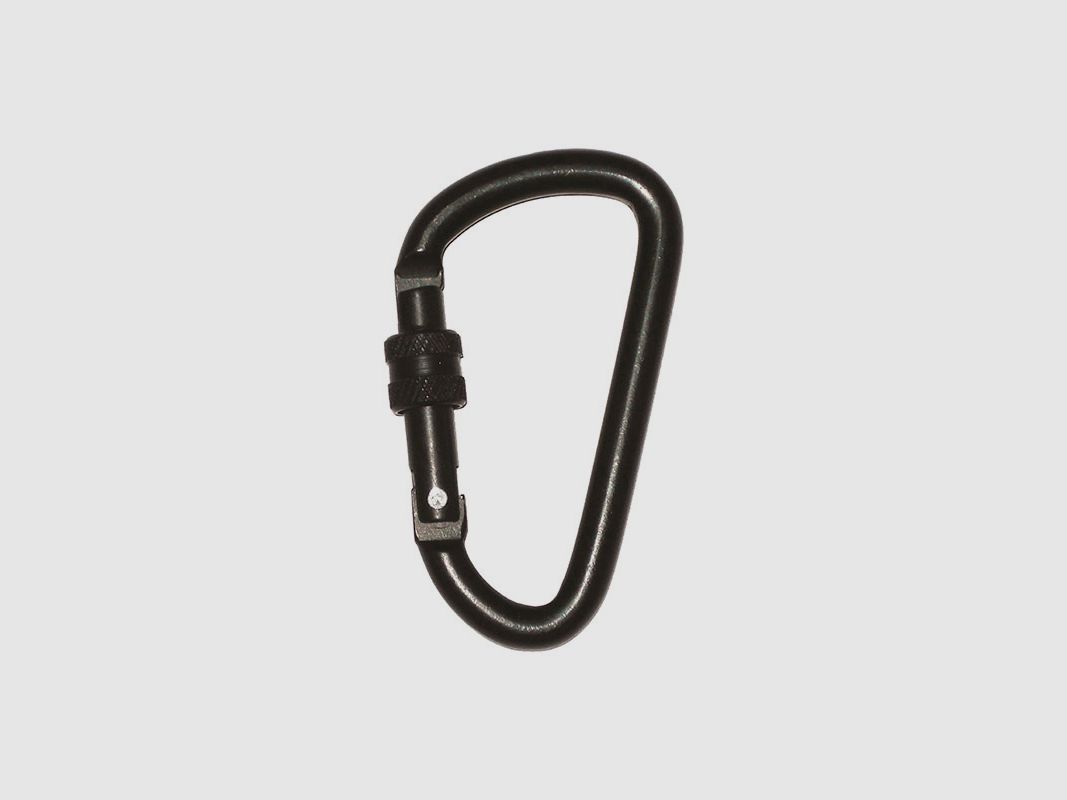HIGHLANDER – MOSCHETTONE BASILISK 6MM SCHRAUBENVERRIEGELUNG KARABINER | 2PZ