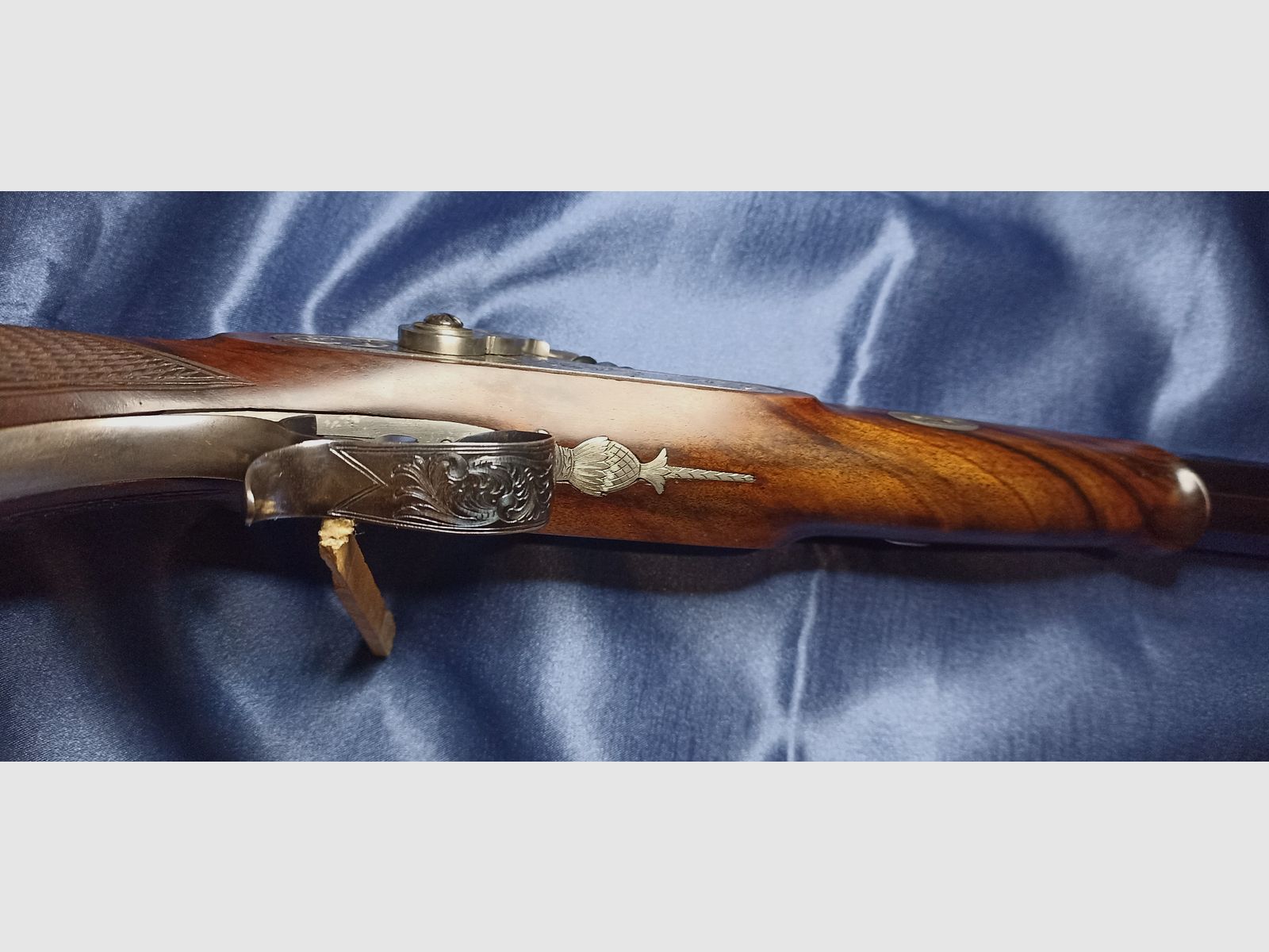 Pistolet perkusyjny Hege Überlingen kal. 33 Siber w Lozannie Złoto