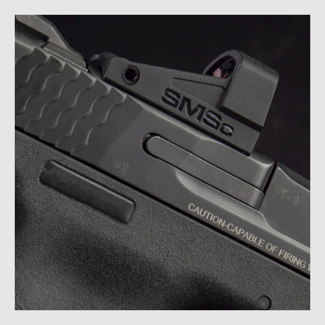 Shield Red Dot Sight SMSc 8 MOA Dot Black - Acrylic Lens Dot